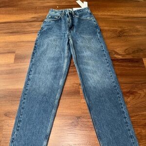 BDG Urban Outfitters High Rise Baggy Jeans Size 24 Y2K Wide Leg Denim